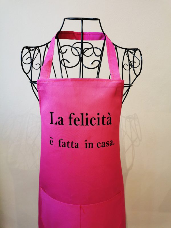 Grembiule da cucina "La felicità" - immagine 2